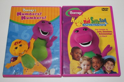 BARNEY DVD LOT: Numbers! Numbers! Hi I’m Riff! Ready Set Play! Barney ...