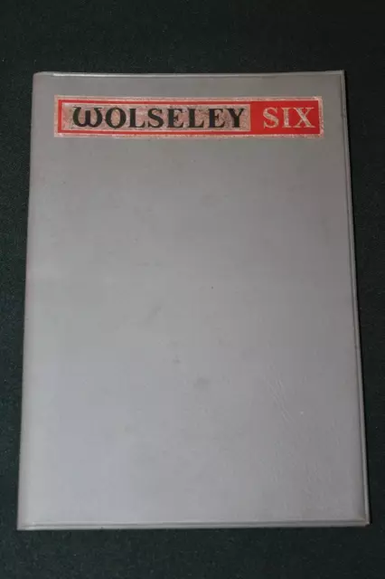 Wolseley Six Drivers Handbook 3rd Edition AKD7872 1972