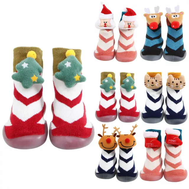 Pantofole antiscivolo bambini bambina ragazzi bambini scarpe calze inverno calde
