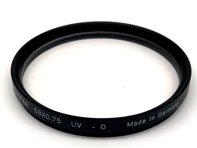 Heliopan Graufilter (ND 0.9) – 58 Mm, Lichtdurchlässigkeit 12,5%, Verlängerungsfaktor 8x