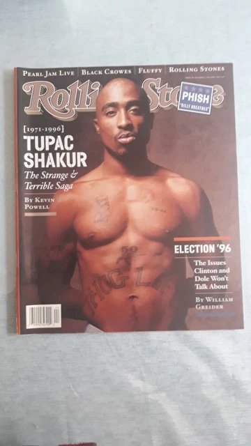 Rolling stone Magazine Tupac Shakur Rolling stone Magazine Tupac Shakur
