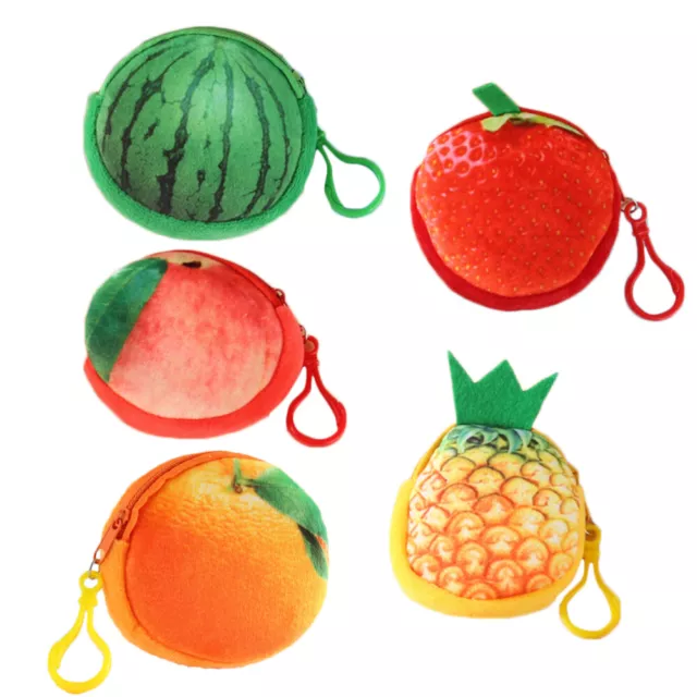 5 stücke Entzückende Kreative Mini 3D Ananas Wassermelone Strawberry Fruit