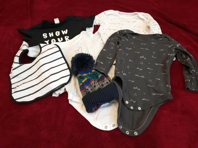 Baby toddler boy girl unisex clothes bundle 12-18 months 6 items PL Baby, George