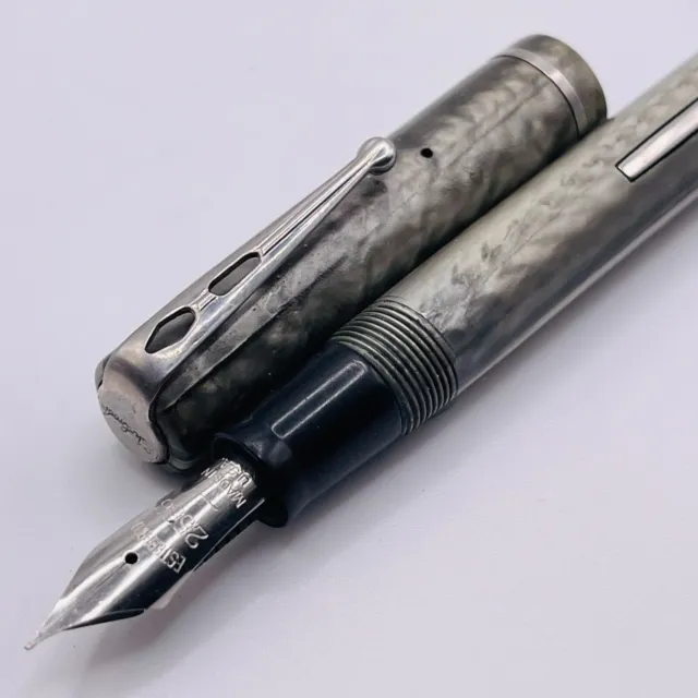 Esterbrook Dollar Fountain Pen Silver 2556 Nib Model AR