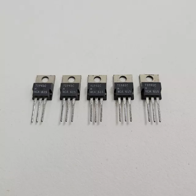 Tip41C Rca Power Transistor Nos 5 Pieces