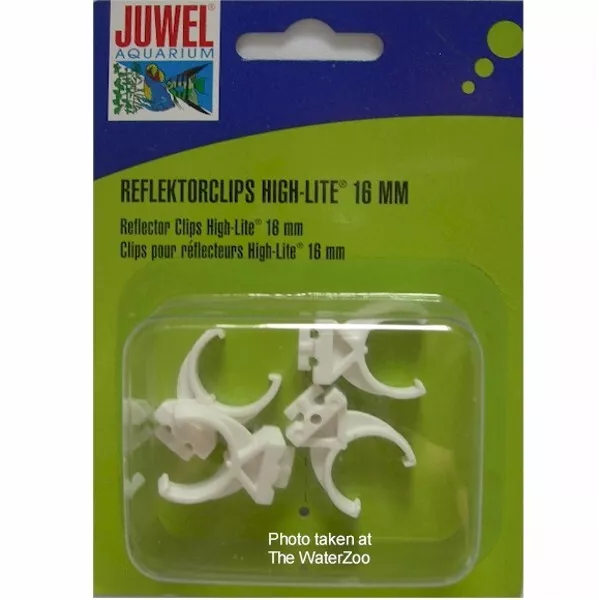 Juwel Hi Lite Reflector T5 Clips Aquarium Fish Tank Light Holder Replacement x 4