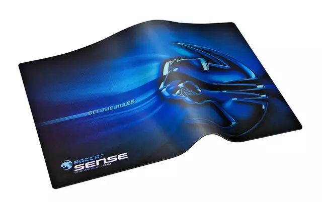 ROCCAT Sense - Chrome Blue - High Precision Gaming Mouse Pad