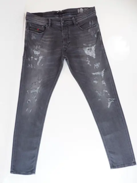 DIESEL TEPPHAR GREY Jeans W33 more a W34 L30 Wash 0683P Stretch Slim ...