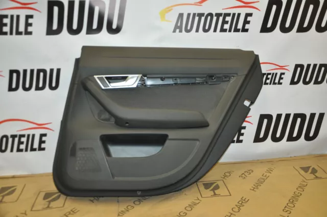 Audi A6 4F Türverkleidung Stoff Verkleidung Hinten Rechts 4F0867306 Original 122