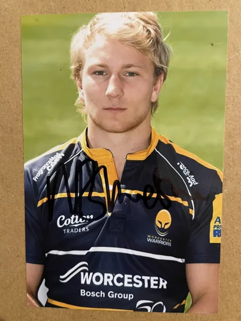 Matt Kvesic- Worcester Warriors Rugby Signed 6x4 Photo