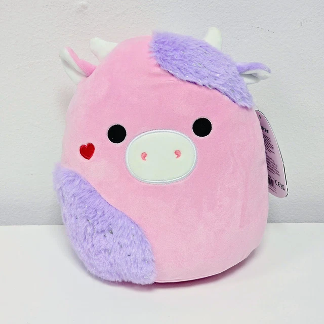 SQUISHMALLOWS PATTY THE Cow Valentines 8 Inch Select Series USA Import Squish £39.99 - PicClick UK