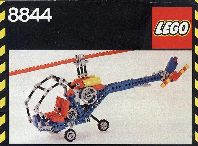LEGO Technic Hubschrauber (8844) (Vintage)