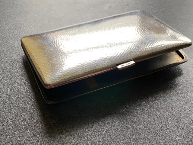 Zigarettendose Etui aus 830er Silber 68 Gramm schwer