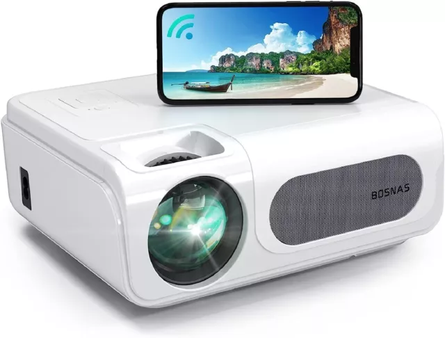 Beamer 4K LED Projector  1080P 12000 Lumen Beamer Full HD 5G WiFi Bluetooth