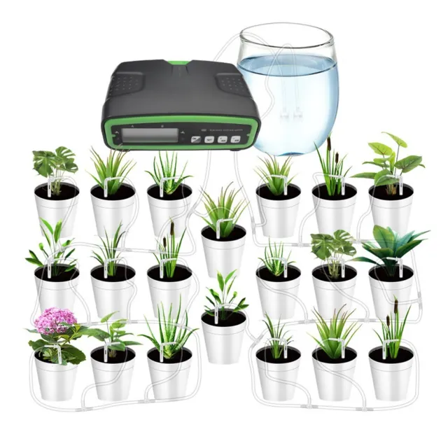 Sistema di irrigazione automatico per 20 piante in vaso irrigazione a goccia res