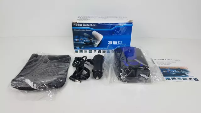 Radar Detector 16 BAND V7 Blue