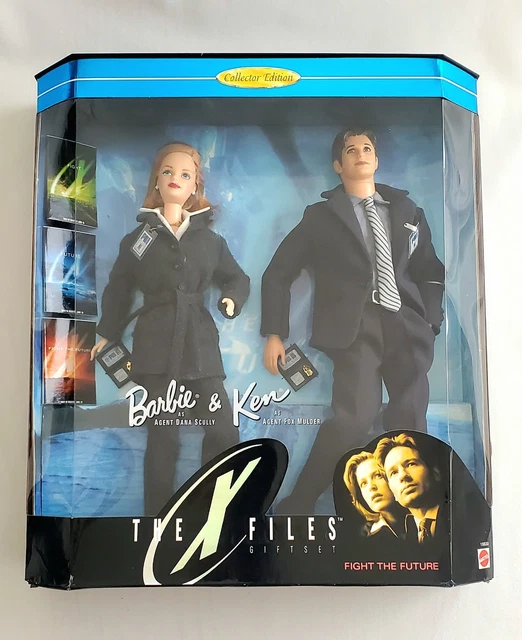 THE BARBIE X-FILES Collector Edition Featuring Barbie and Ken-New
