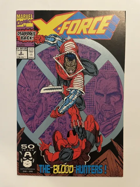 X-Force 2 - 2nd App of Deadpool - 1st App of Weapon X