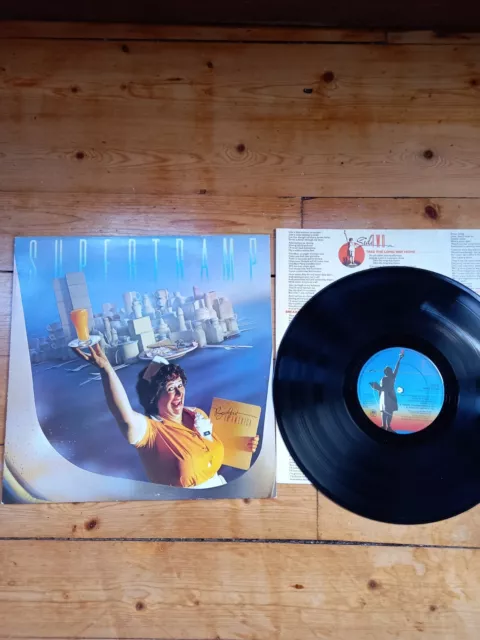 Supertramp~ Breakfast In America~  1979 LP Vinyl A&M B8/A9 early EX/EX