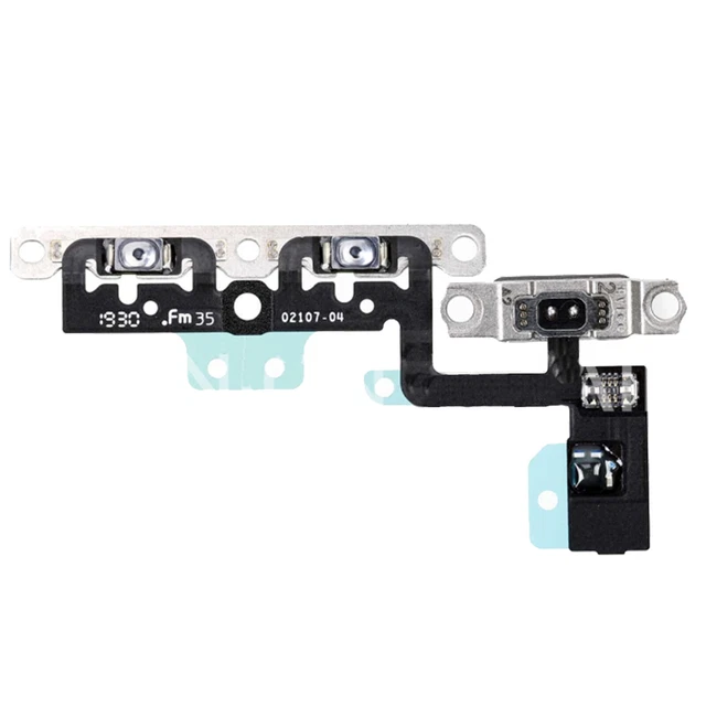 Nappe Flash Clappio Pour IPhone 12 - Pièce De Remplacement Noire, Neuf Sous Blister