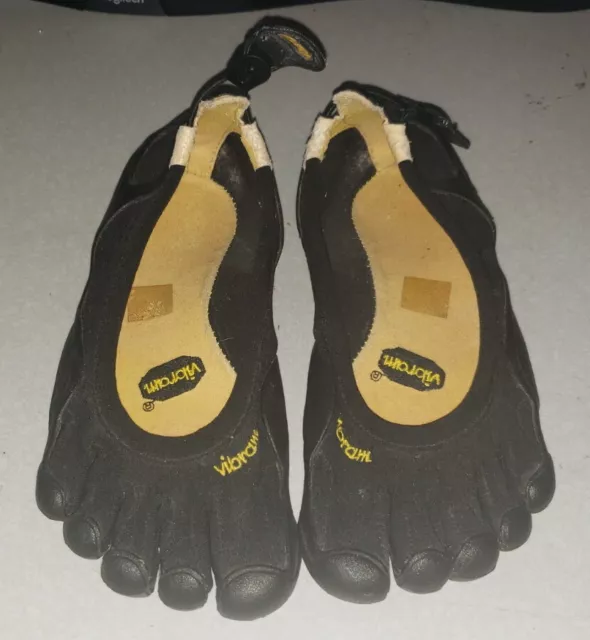 Vibram Fivefinger W108 Classic Barefoot Shoes Black Size Womens Us 6 Uk 4 Eur 37