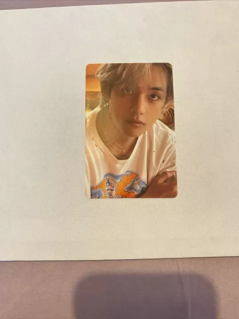 BTS - V Layover Official Photocard