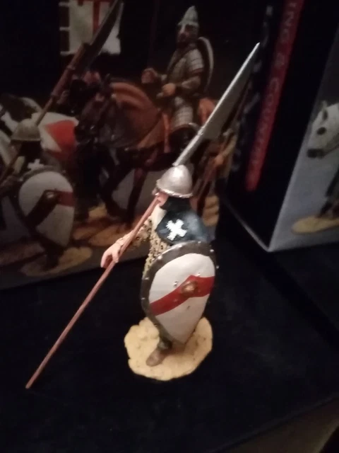 KING & COUNTRY MK006 - Foot Soldier w/Spear & Shield -  FROM CRUSADES RANGE