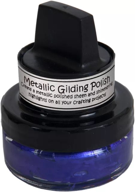 Cosmic Shimmer Metallic Gilding Polish Purple Mist