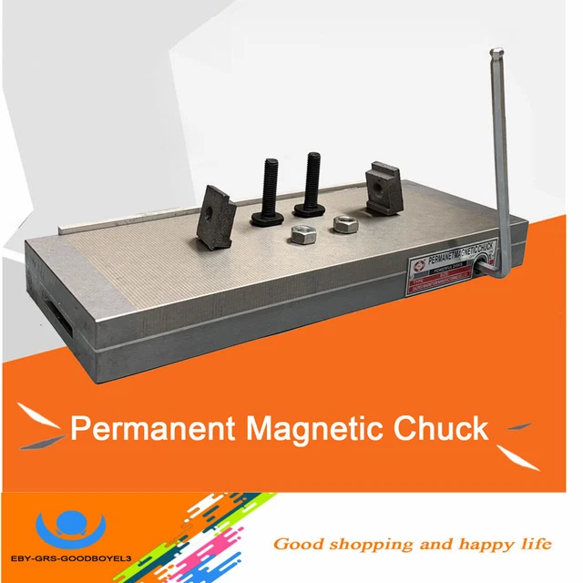6*16inch Permanent Magnetic Chuck Force Fine Pole Chuck for Grinding Machine New