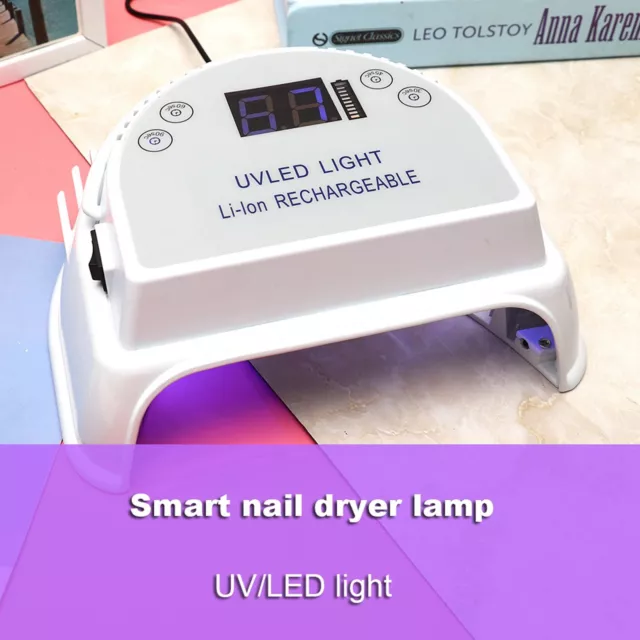 Multifonctionnel 64W Nail Art Dryer Gel Polish Curing Manucure Lampe à Ongle SFD