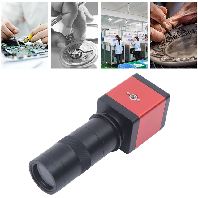 1080p HDMI Industrial Video Microscope VGA Camera Hd Digital USB Lens 60FPS 14mp