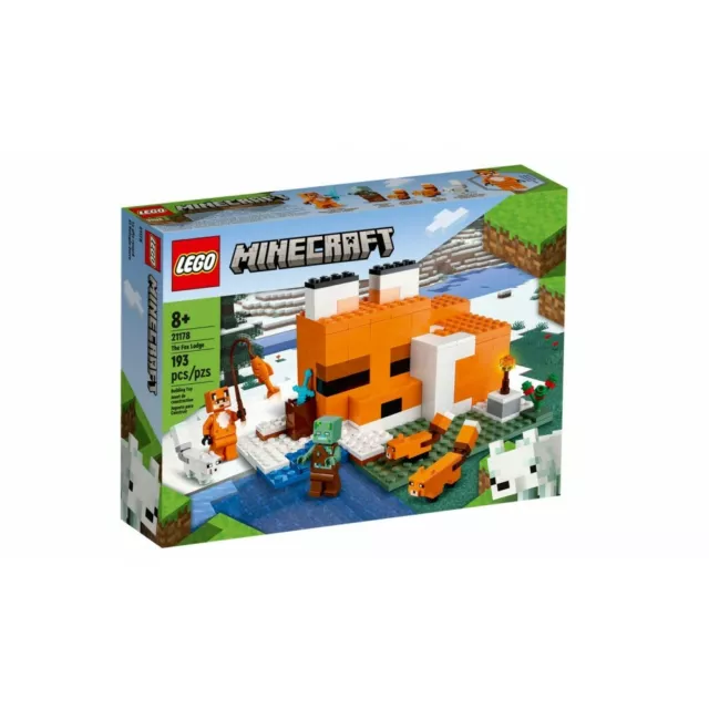 Personnage renard fox lego minecraft - LEGO