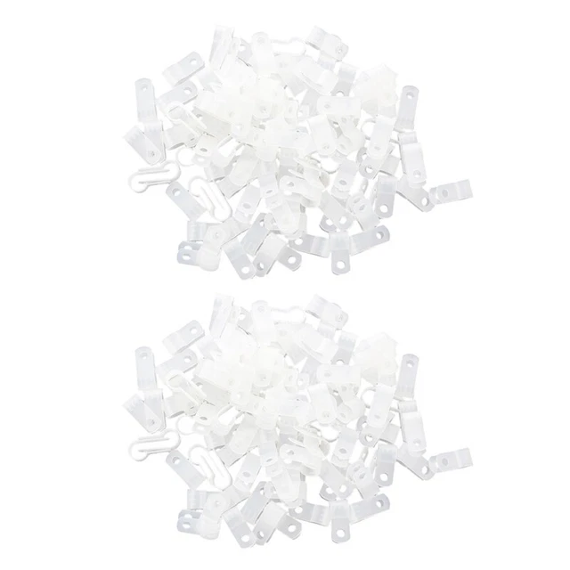 200 pezzi organizer fascetta per cavi nylon bianco F6B3