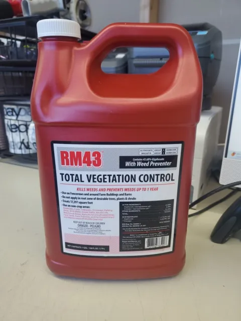 RM43,   1 gal 43-Percent Glyphosate Plus Weed Preventer.