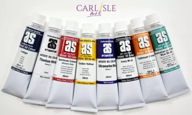 Art Spectrum Oil Paints 40ml Series 1-2 - Sold Singularly Page 1 of 3