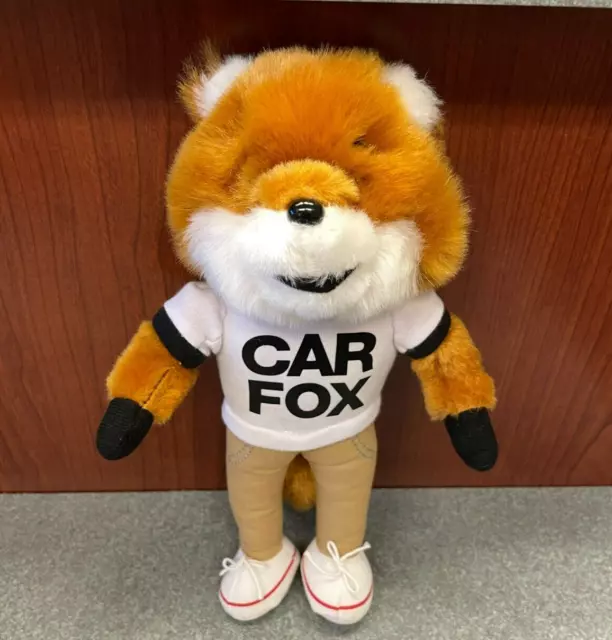 Car Fox Show Me The CARFAX 10 Inch Plush 10” Stuffed Animal Mascot Shirt