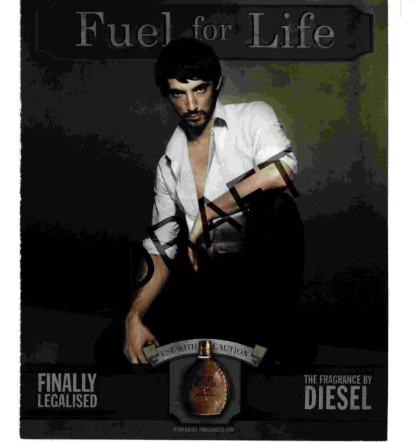 Ppot18 Advert 11X9 Fuel For Lefe - The Fragrance By Diesel.