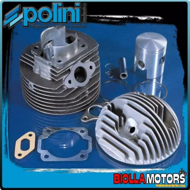 140.0050 Cylinder Polini 130Cc D.57 Piaggio Vespa 125 2T Primavera Et3 Ghisa Ari