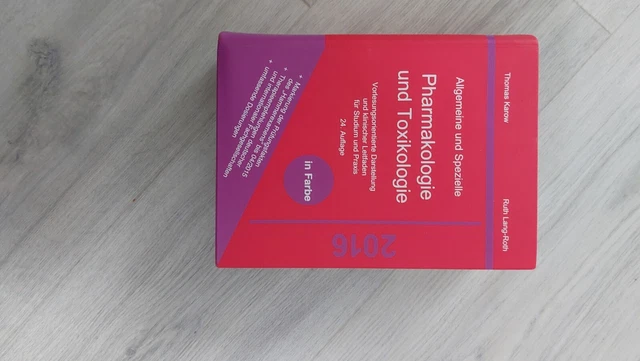 Allgemeine Und Spezielle Pharmakologie Und Toxikologie picclick.de