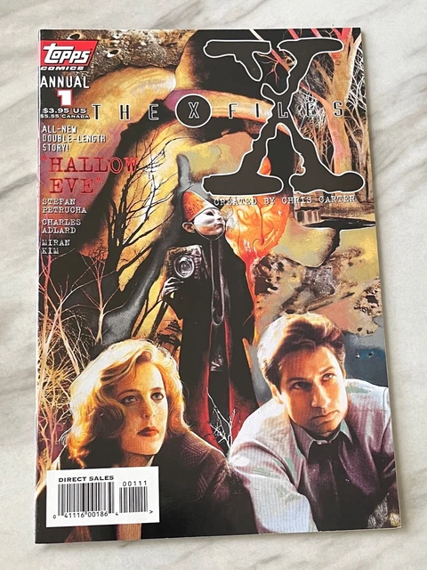 The X Files Comic Book #1 Annual Topps Comics 1995