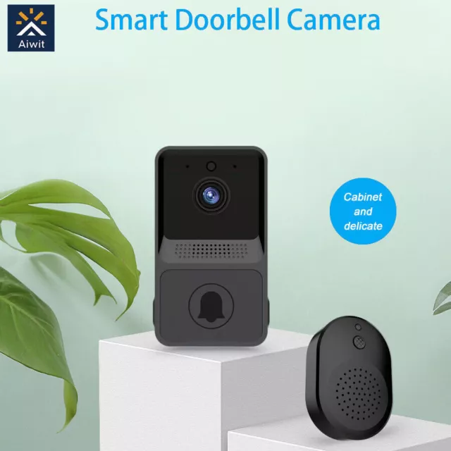 Wireless WiFi Smart Video Doorbell Security Camera Bell Phone Door Ring Intercom