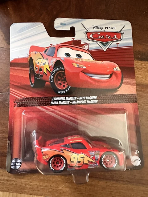DISNEY PIXAR CARS LIGHTING McQUEEN Metal Mattel 1:55 Brand New & Sealed ...
