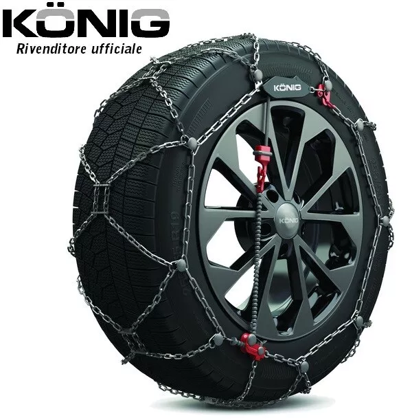 CATENE DA NEVE KONIG K-SUV & PRO 235 12mm PER SUV, 4X4, CAMPER THULE XG-12 PRO