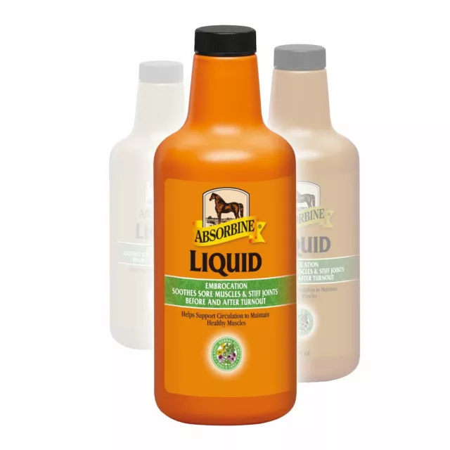 ABSORBINE Veterinary Liniment Embrocation Liquid - 950 ml - Kühllotion Gel Pferd