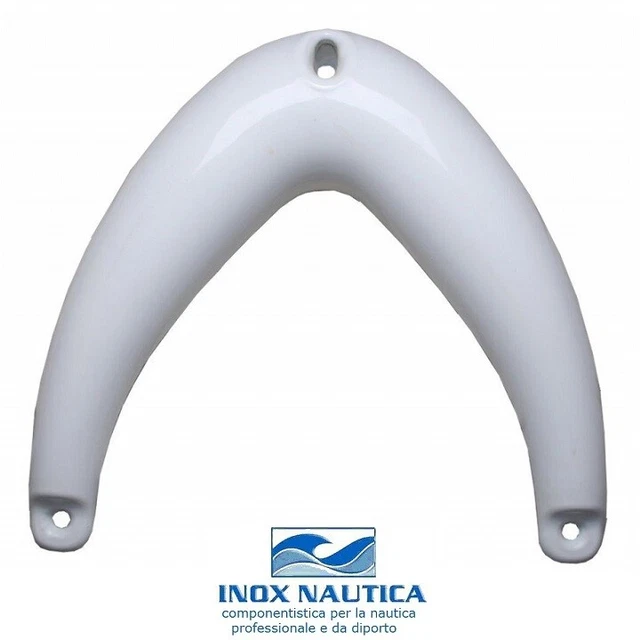 Parabordo Di Prua GATE14 Angolare Gonfiabile – Bianco, Resistente Ai UV, Con Valvola Stagna!