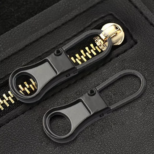 For Clothing Tab Detachable Zipper Pull Hole Zinc Alloy Repair