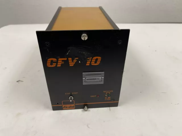 Alcatel CFV 100 Turbo Turbomolecular Vacuum Pump Controller