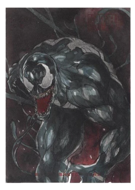 Lydi Li Tubillara Venom sketch Spider-man 2019-20 Marvel Annual Masterpieces