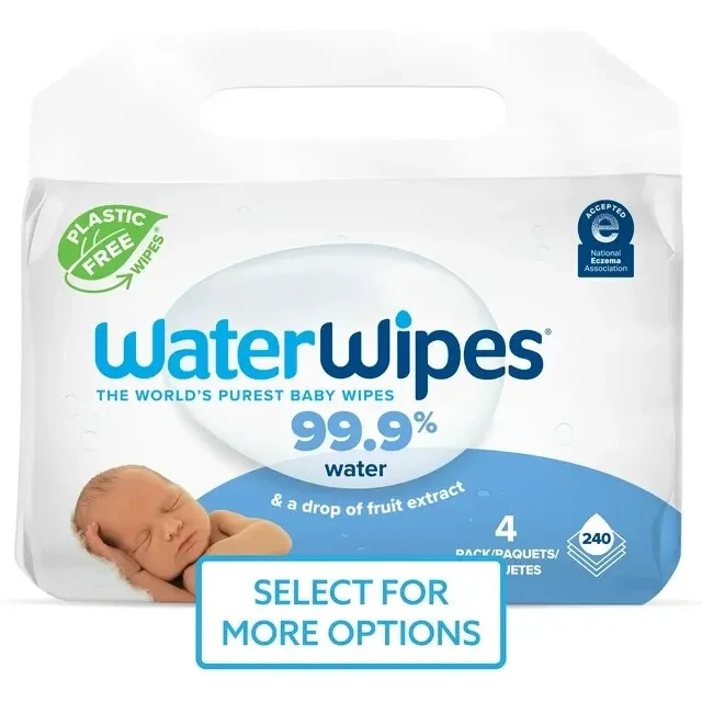 Bebe agua pura, biodegradable, toallitas toallitas de bebé sensible Pañales  toallitas, un 99,9% de agua, y sin perfume hipoalergénico - China Toallitas  de bebé y Eco Baby toallitas precio