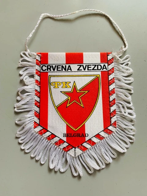 Fanion Vintage NK Dinamo Zagreb - Banderole De Club étranger, Gagliardetto De Collection